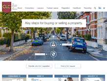 Tablet Screenshot of clc-uk.org